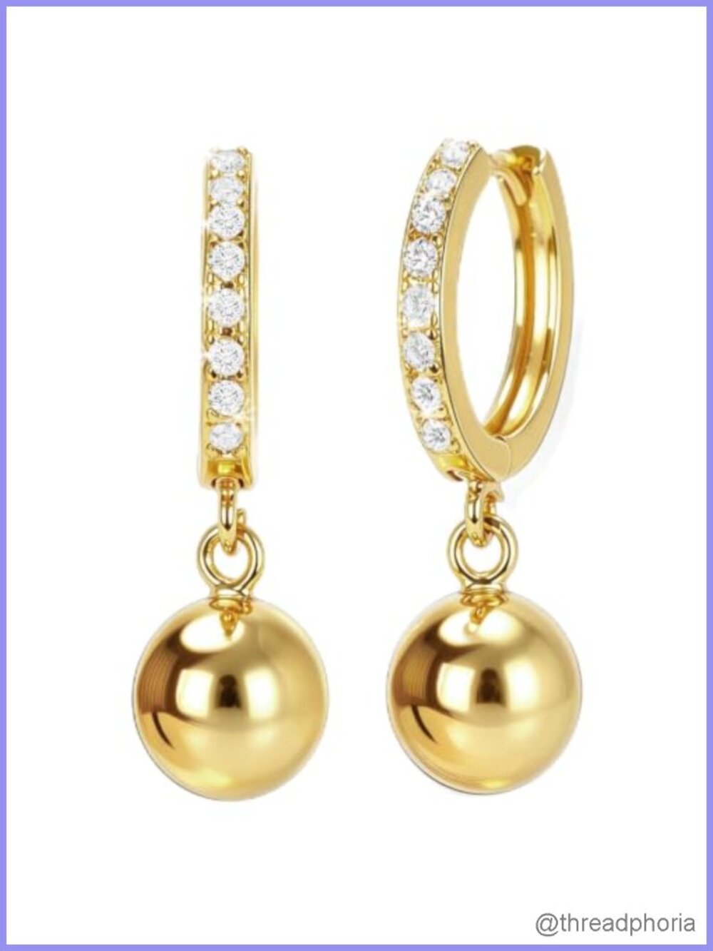 14K Gold Hoop Earrings for Women Hypoallergenic Dainty Fine Jewelry